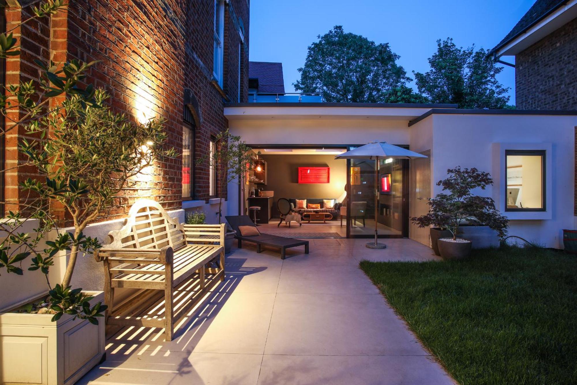 Stunning, Architecturally Designed Garden Studio With Parking Londres Exterior foto